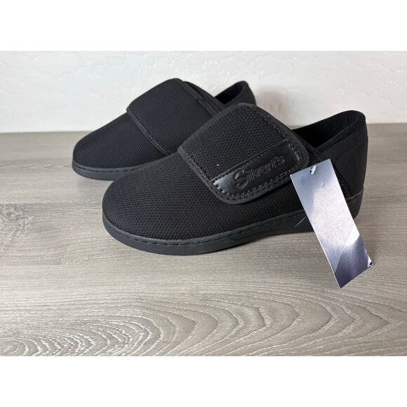 Silvert's Women’s Black Hook Loop Shoes Size 6 Extra Wide- NWT - Picture 1 of 8